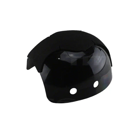 Go To Lightweight Safety Bump Cap Baseball Style Protective Hat navy blue removable polyethylene shell foam padding close-up