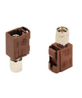 Fakra F Female To SMA Male Adapter Pair For GPS Antennas And RF Projects, Brown Fakra To SMA Connector Kit, 2-Pack