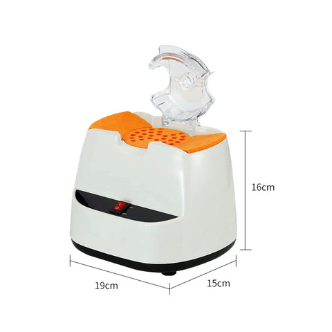Pro Level Glasses Frame Warmer With Knockout Fast Ceramic Core Hot Air Optical Frame Bender with dimensions 19x15x16cm.