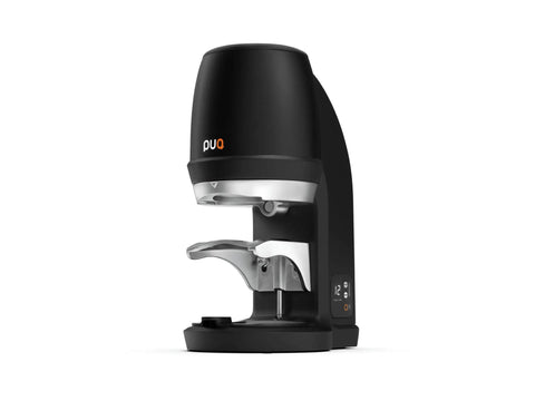 Automatic Espresso Tamper Tool For 58 Mm Commercial Portafilters And Pro Barista Gear Smooth Operator Puck Press side view