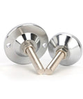 4 Adjustable Leveling Feet For Furniture And Cabinets Heavy Duty Plated Steel Swivel Levelers Built To Stop Wobble And Vibration Easy Install For Tables Workbenches Shelves And Bookcases, nickel-plated steel