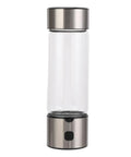 Portable Hydrogen Water Bottle With 1400ppb Generator, 460ml Hydration Cup For Travel And Fitness, front view