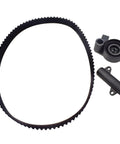 Heavy Duty Timing Belt Pulley Set With Idler And Tensioner For Toyota Hilux Vigo Innova Fortuner 2005-2014, black parts