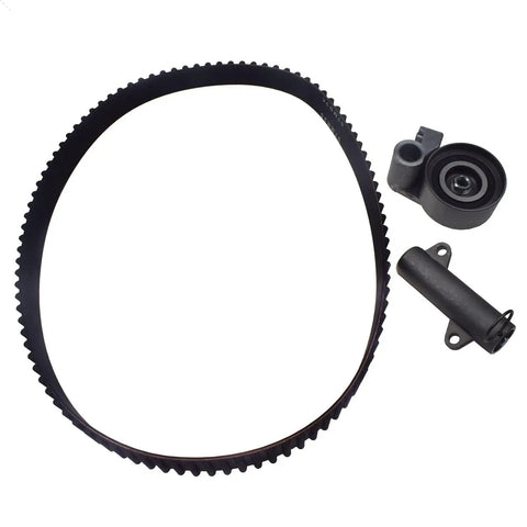 Heavy Duty Timing Belt Pulley Set With Idler And Tensioner For Toyota Hilux Vigo Innova Fortuner 2005-2014, black parts