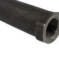 Beefy Front Outer Steering Tie Rod End Linkage For Jaguar X-Type Driver And Passenger Sides Replacement With OE Style Fit Durable Steering Arm Joint Quick Install Aftermarket Part For Reliable Steering Performance close-up threaded steel end
