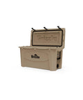 Heavy Duty 100 Qt Hard Side Cooler With Two Inch Foam Core Keeps Gear Ice Cold Through Any Adventure Made In Usa, open rotomolded cooler