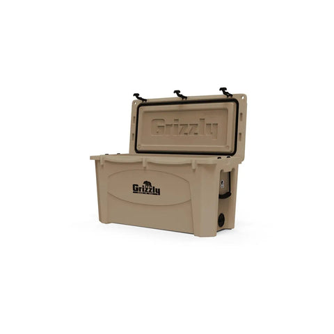Heavy Duty 100 Qt Hard Side Cooler With Two Inch Foam Core Keeps Gear Ice Cold Through Any Adventure Made In Usa, open rotomolded cooler