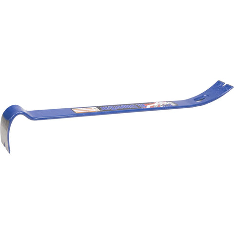 Superbar 21 Inch Pry Bar Nail Puller With Rocker Head For Smoother Pulls, Built Tough For Demolition, Sharp Beveled Nail Slots