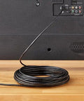 Cat 6 Ethernet Patch Cable 50 Foot With RJ45 Gold Plated Connectors connected to TV for fast home network