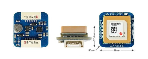 High Precision M10Q 5883 GPS GNSS and Compass Module for Racing Drones Quadcopters and Planes Long Range Navigation dimensions