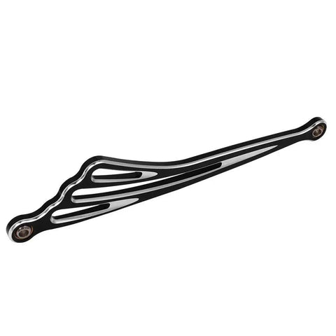 Black CNC Gear Wing Shift Linkage Shifter For Harley Touring Bikes 1980 To 2019 Fits Electra Glide Road Glide Street Glide Road King Softail Dyna Wide Glide Trike, black CNC-machined shift linkage
