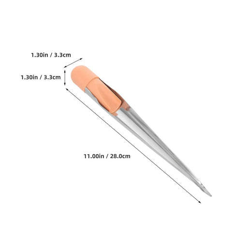 Marine Stainless Rope Needle Splicing Tool With Steel Spike And Ergonomic Plastic Handle, 11 in, for wire rope splicing