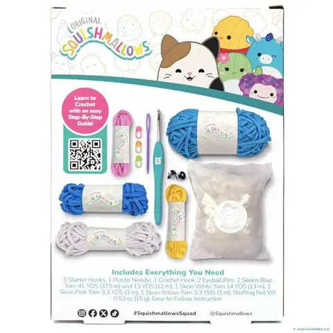 Bluebird Crochet Kit For Beginners With Pre Started Magic Loops Yarn Crochet Hook Starter Hooks And Step By Step Tutorials packaging