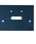 Precision Invisible Hinge Jig For Cabinetry Projects With Dead Simple One Position Routing Setup and Sweet 150Mm X 25Mm Mortise Cutting Guide top view of jig
