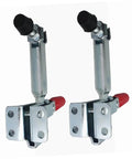 Two Pack Welding Toggle Clamps Quick Release Fixed Clamps Heavy Duty Iron Welding Tool For Woodworking Hold Down Jigs Fixtures And Workbench Supply For Diyers And Pros