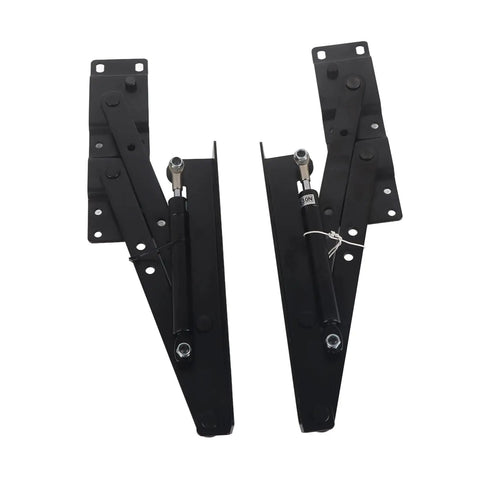Heavy Duty Lift Up Coffee Table Mechanism With Hydraulic Hinges 2 Pack Rust Resistant Steel Lift Assist for Home Furniture