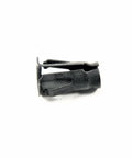 Bulletproof Black Tubular Barrel Nuts For Locking Down Emblems And Exterior Trim Panels Compatible With 7/32 Inch Holes And 3/16 Stud Sizes Includes 25 Auto Fasteners in close-up detail.