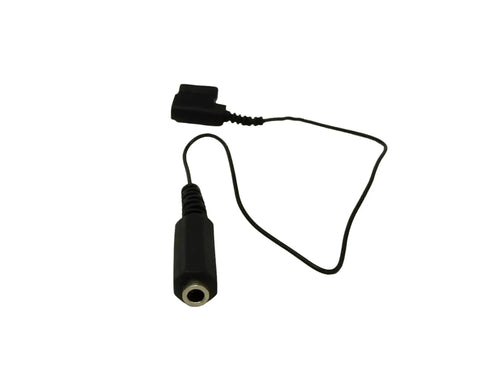 Retractable 23 Foot Shortwave Radio Antenna With Three Point Five Millimeter Plug For Beefed Up Reception shown in black cable.