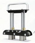 Workhorse Sheet Metal Bending Tool for 0-90 Degree Angles, 0.3-1mm Steel Aluminum Copper Roofing Sheets with secure clamps