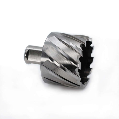 Oscarbide annular cutter, 2 in diameter, 1 in depth of cut, 3/4 in Weldon shank