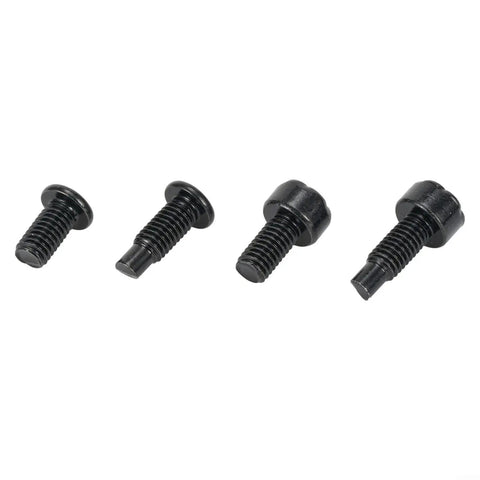 T15 Torx Security Doorbell Screws Kit, 16 Pcs Black Carbon Steel featuring four screw types for secure mounting