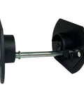 Close-up of Furniture Connector Pin Style Replacement Set part, showing black base and metal pin for cabinets and drawers
