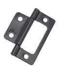 Black Rotating Concealed Hinges For Cabinets And Doors 12 Pack Hidden Door Hardware Heavy Duty Steel Replacement