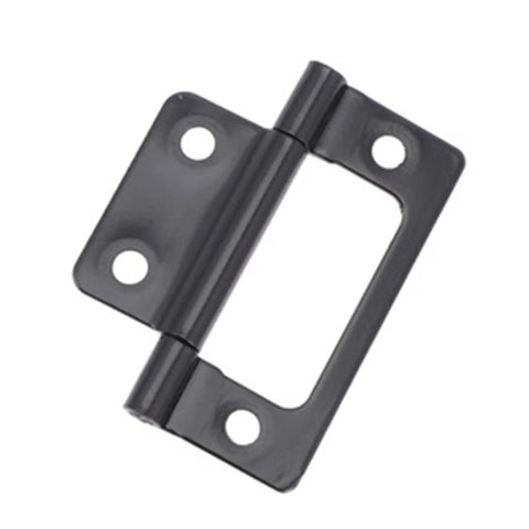 Black Rotating Concealed Hinges For Cabinets And Doors 12 Pack Hidden Door Hardware Heavy Duty Steel Replacement