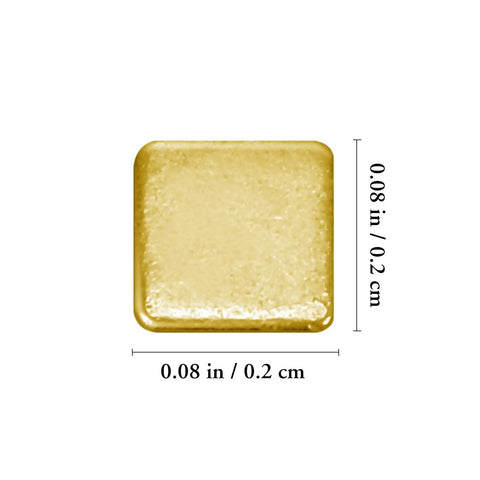 One gold-plated copper solder chip from 150 Pieces Gold Plated Copper Solder Chips For Jewelry Making And Electronics Repair Easy Welding Tabs