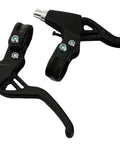 Universal Aluminum Alloy Bicycle Brake Levers Set for 22mm Handlebars fits mountain and road bikes easy install durable black finish