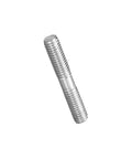 METALLIXITY double-ended threaded stud screw, M8 x 40mm, 304 stainless steel, silver tone