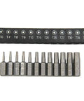 Top Tier 12 Piece Torx Screwdriver Bits Set T6 To T40 Alloy Steel With Four Inch Hex Shank Perfect For Your Drill Driver And Woodworking Projects That Need A Solid Grip, T6-T40 set