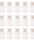 15-pack Ib600 Vacuum Bags Replacement for upright vacuums BU4022 BU4020 BU4018 BU4050 displayed in grid layout