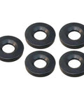 5 Pack Rubber Shock Absorbing Pads For Fitness Equipment With Vibration Dampening Anti Slip Floor Protectors 60mm OD 25mm Hole