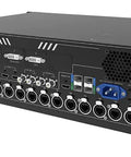 NovaPro UHD Jr Led Screen Controller back view with multiple input and output ports for seamless video processing and connectivity.