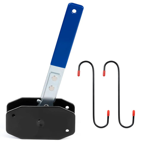 Universal Brake Caliper Press Tool Kit With 360 Degree Ratchet Piston Compressors, Hooks And Steel Plates, heavy-duty design