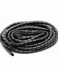 Flexible Spiral Cable Management Sleeve For Office And Home Use Durable PE Wire Organizer No Tools Needed Easy Wrap Flame Retardant