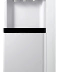 Top Load 3 To 5 Gallon Water Dispenser With Hot Cold And Room Temperature Water, Compact Design with Built In Cabinet and Child Safety Lock