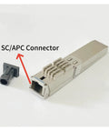 Ten Gig XGSPON SFP Module With SC Connector For High Speed Fiber Networks, 10Gbps Transceiver, 20km Reach, ONU Stick Ready, 3.3V Power, Attenuators Included, Durable SC Interface, Perfect For Biz And Carrier Links. SC/APC connector module