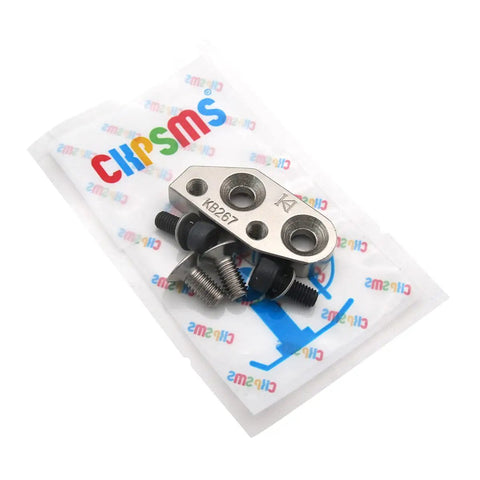 Adapter Bracket Kit 1 Set Easy Install For Durkopp Adler 267 268 269 And Consew 206RB5, includes mounting bracket and screws