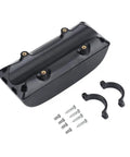 Kickass Heavy Duty Lithium Battery Controller Box For E Bike Conversion Featuring Tough Aluminum Mounting Block with screws and clamps.