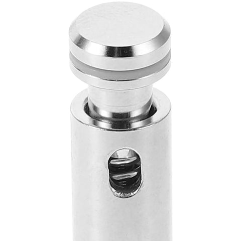 Close-up of the Two Pack Replacement Fencing Epee Tips, heavy-duty stainless steel parts for seamless training and competition use.