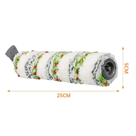 CrossWave X7 Pet Pro Compatible Brush Roller and Filter Set for Multi Surface Vacuum, 25cm x 5cm, microfiber dual action