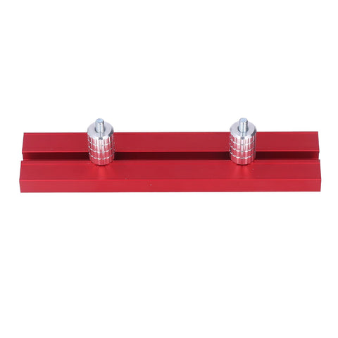Planing Stop Bench Clamp Kit For Your Workbench, Aluminum Alloy Quick Set, Rock Solid Fixing, Accurate Woodworking, 15.8mm 0.62in Jaw Size