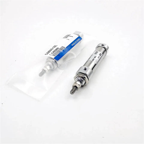 Heavy Duty Rotate Cylinder Pneumatic Part Compatible With CJ2KB10 And CDJ2KB16 Series, stainless steel design, two cylindrical actuators.