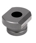Heavy Duty Round Die Punch For Channel Steel One Half Inch Size 34.1 Ton Power Delivers Fifteen Sixteenths Inch Holes