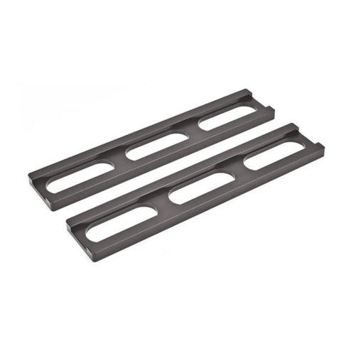 12 Piece Woodworking Planing Stop Set With 19mm Aluminum Pew Dogs Clamp Assistant and Non Slip Pad shown at an angle