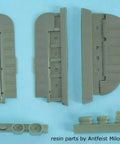 A32001 One Thirty Second Scale Focke Wulf FW 190 A and D Detail Set for Hasegawa Kits Resin Upgrade detailed wing parts
