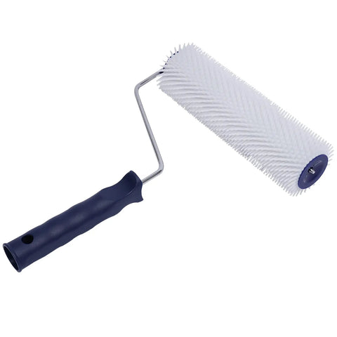 Pro Grade Epoxy Floor Roller Kit With Dual Roller Brushes Self Leveling Rake And Spike Shoes For Fast Bubble Free Concrete Finishing