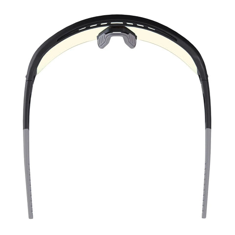 Back view of Impact Resistant Oversized Blade Safety Glasses featuring Hella Reliable Anti Fog Lens Coating and Scratch Proof Build for superior job site eye protection.